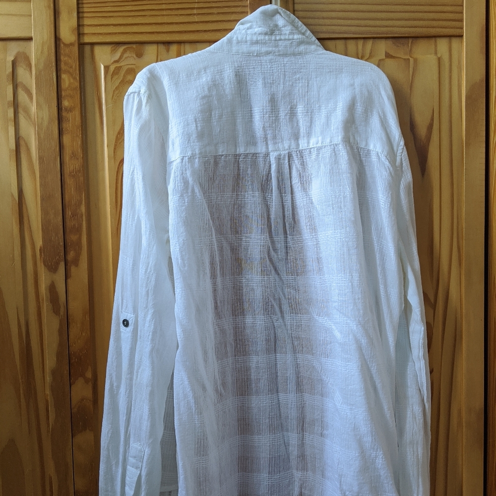 White Button Up - Picture 2 of 3